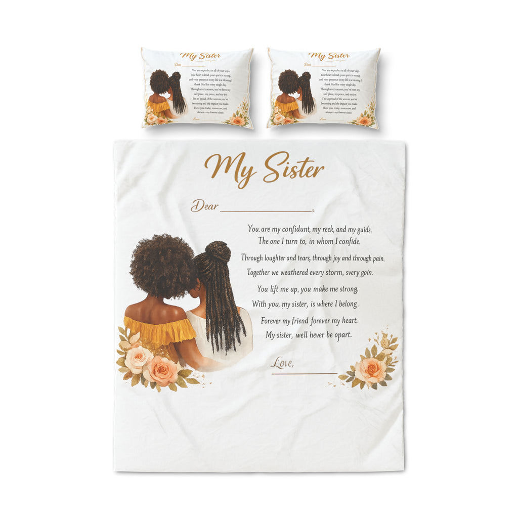 My Sister Quilt Cover Set Of Three