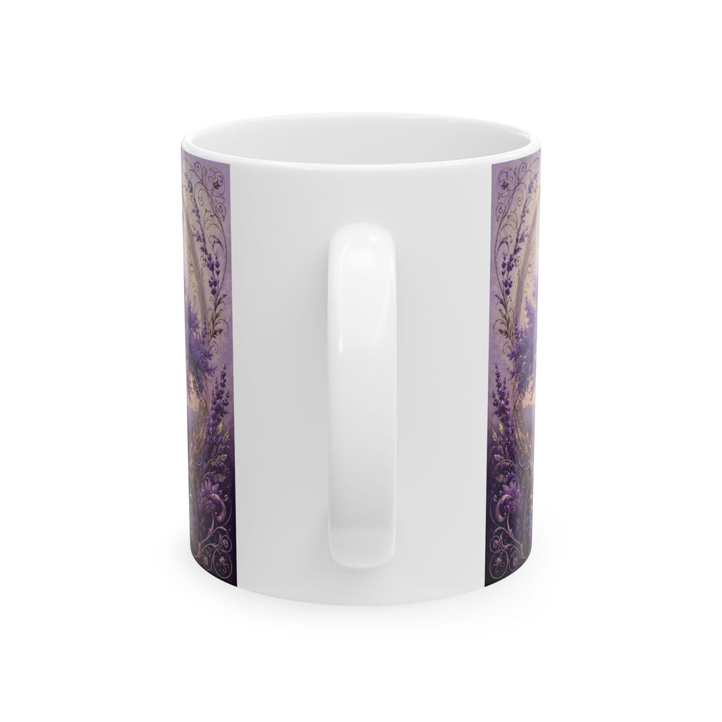 Black and Healing Ceramic Mug, (11oz, 15oz)