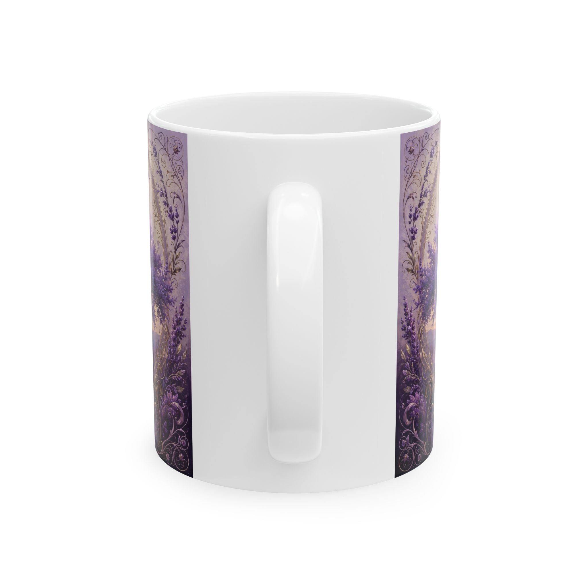Black and Healing Ceramic Mug, (11oz, 15oz)