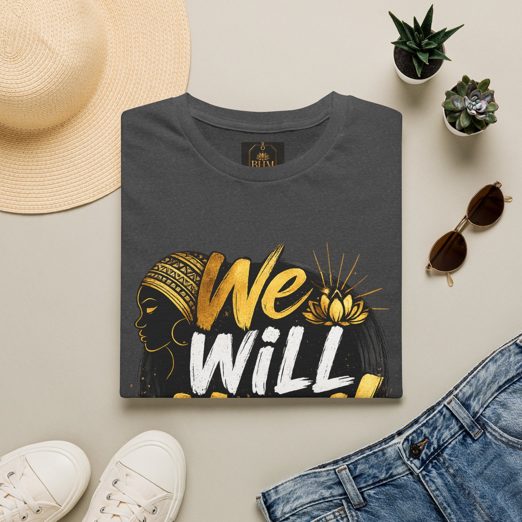 BHM We Will Heal Unisex Softstyle T-Shirt
