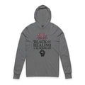 Black and Healing Merch Unisex Hooded Long Sleeve Tee