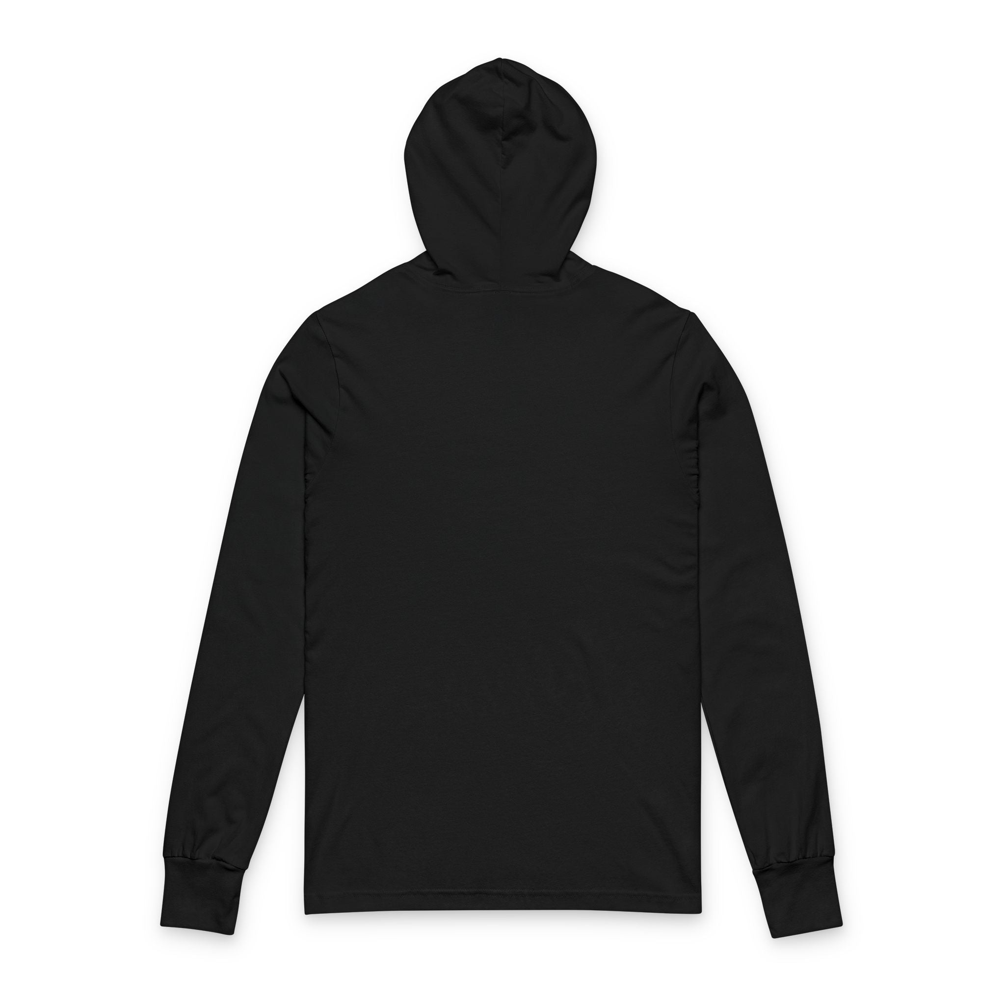 Black and Healing Merch Unisex Hooded Long Sleeve Tee