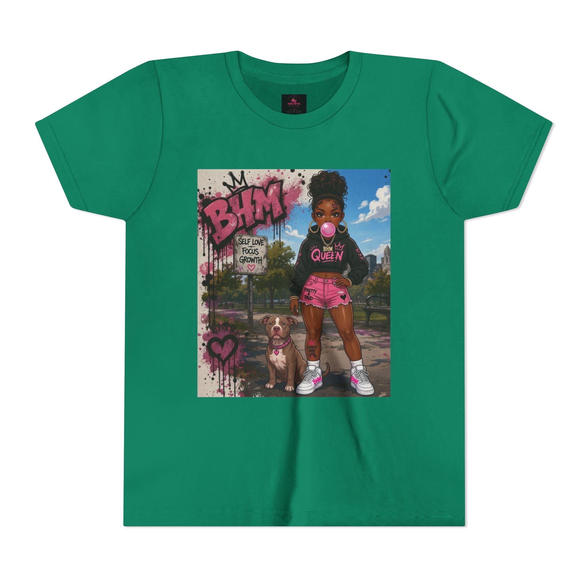 The Bubble Gum Girl Youth Tee