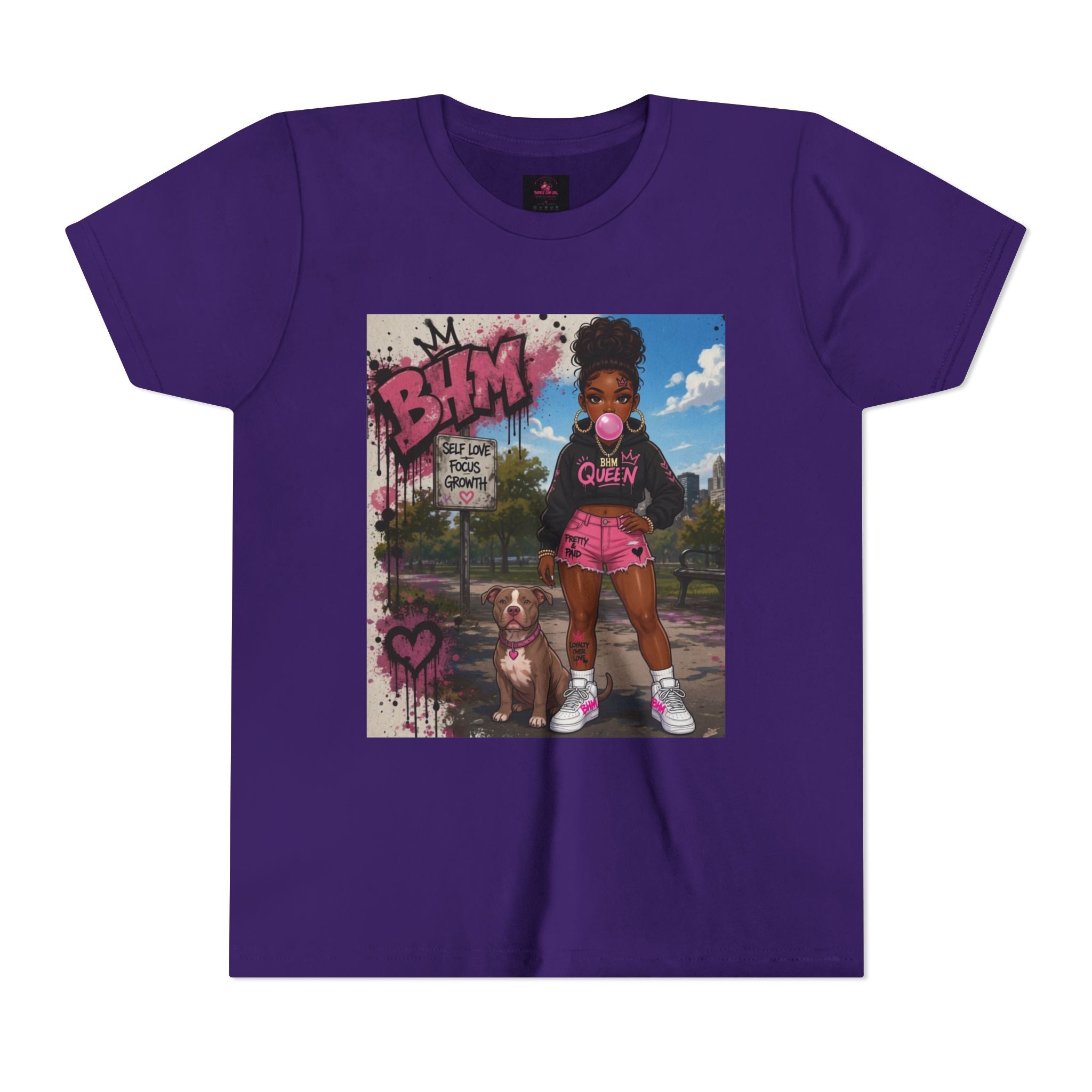 The Bubble Gum Girl Youth Tee