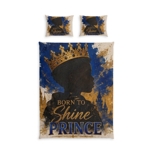Born to Shine Bedding Prince Collection