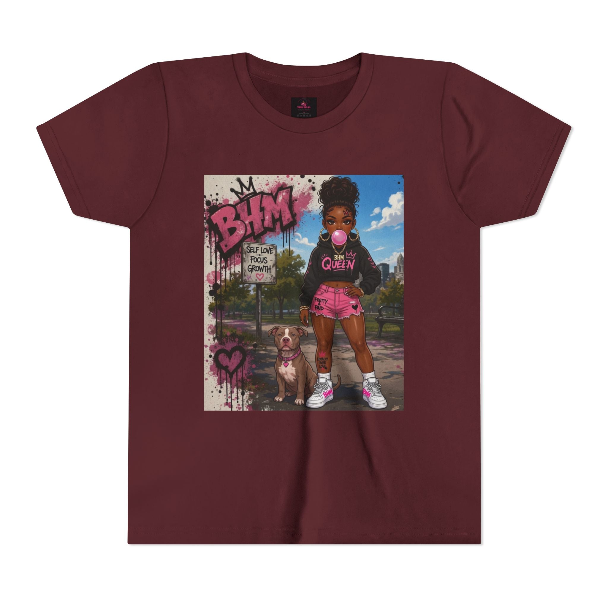 The Bubble Gum Girl Youth Tee