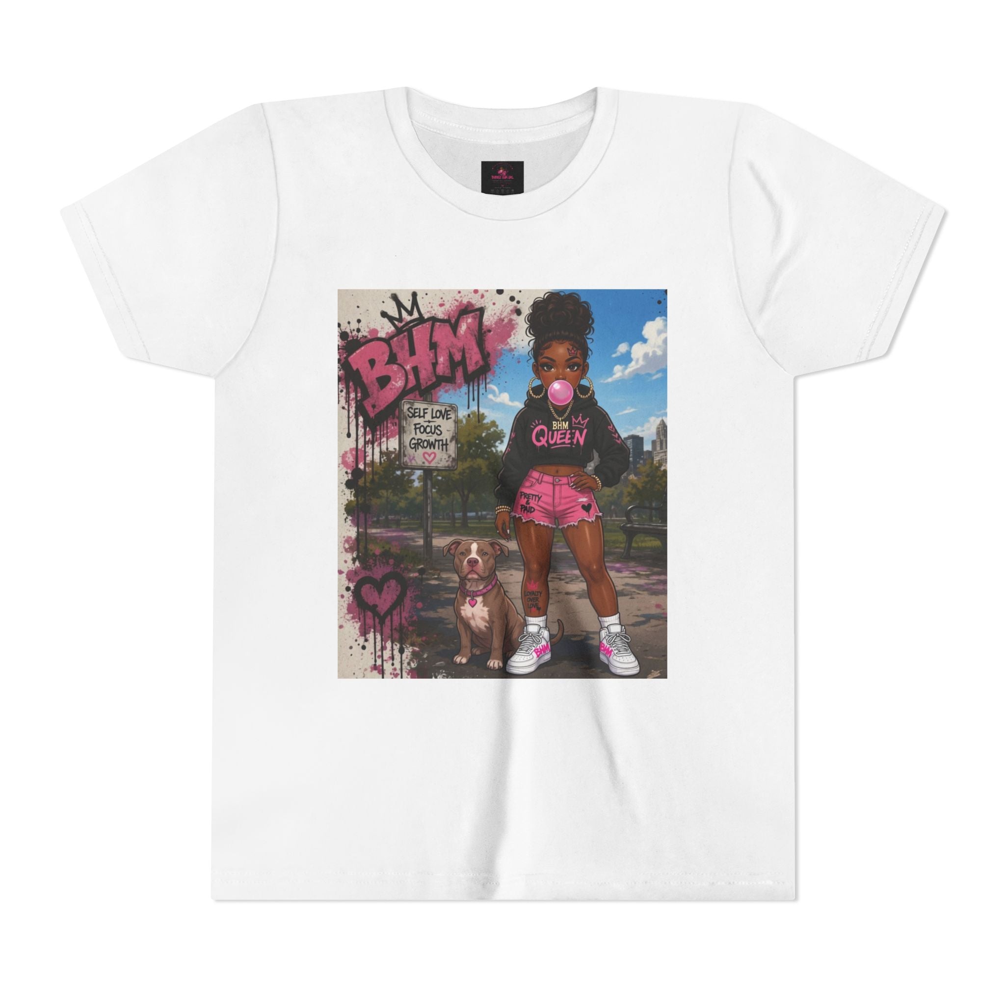 The Bubble Gum Girl Youth Tee