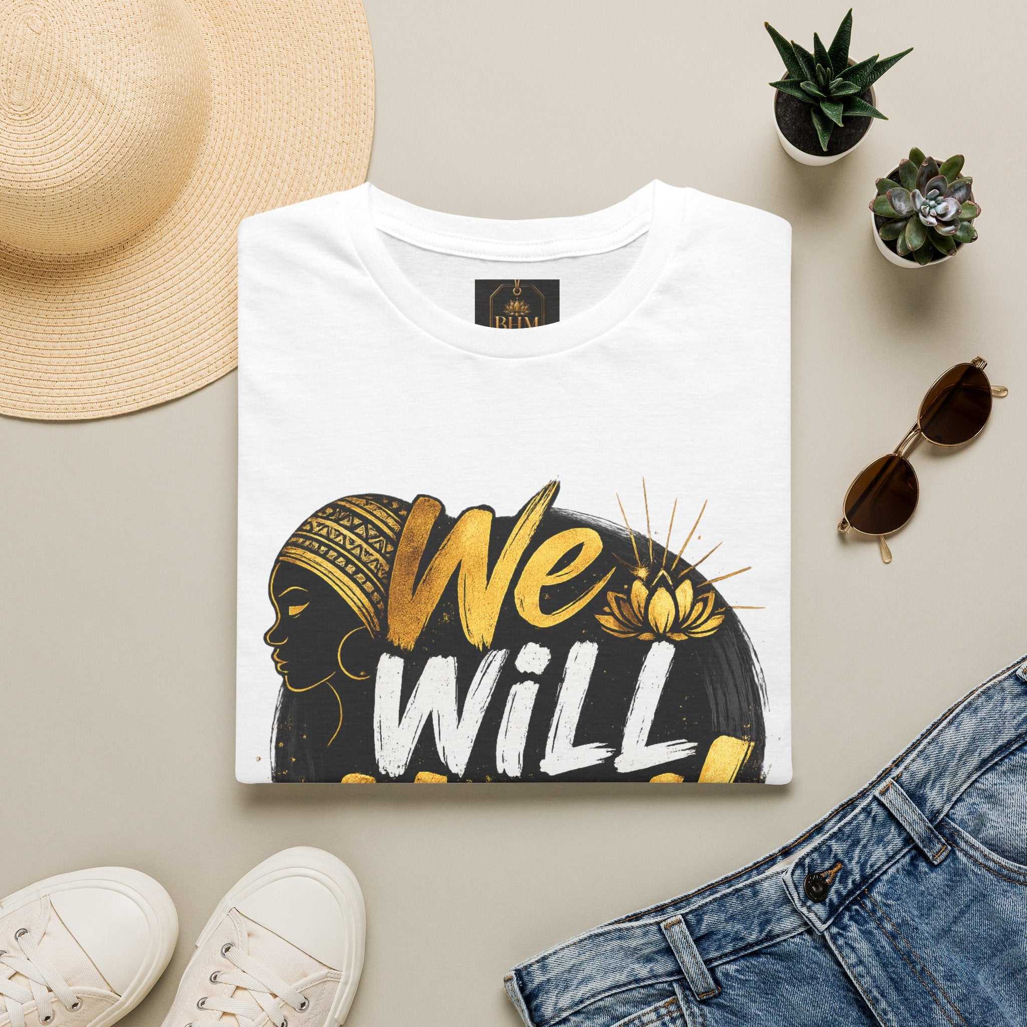 BHM We Will Heal Unisex Softstyle T-Shirt