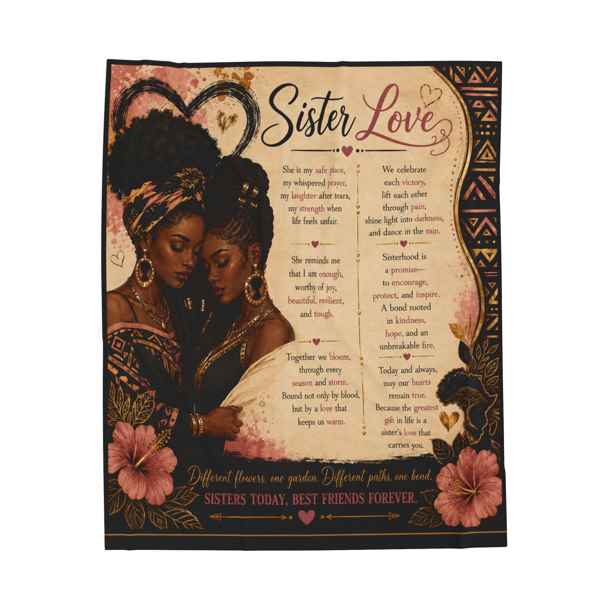 Sister Love Blanket Collection