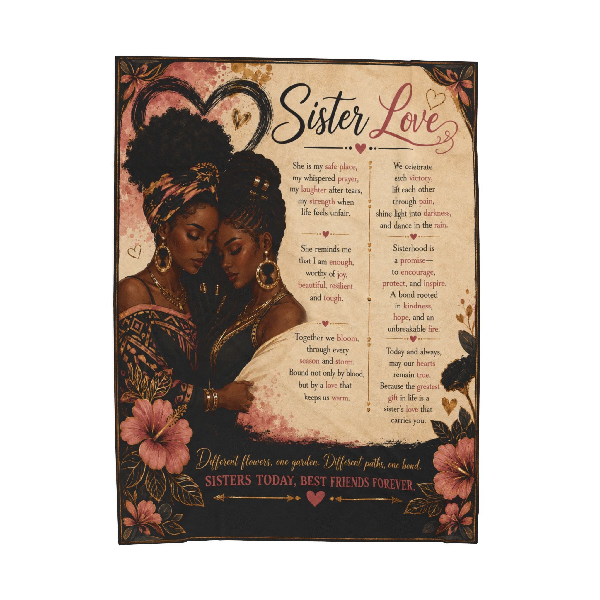 Sister Love Blanket Collection