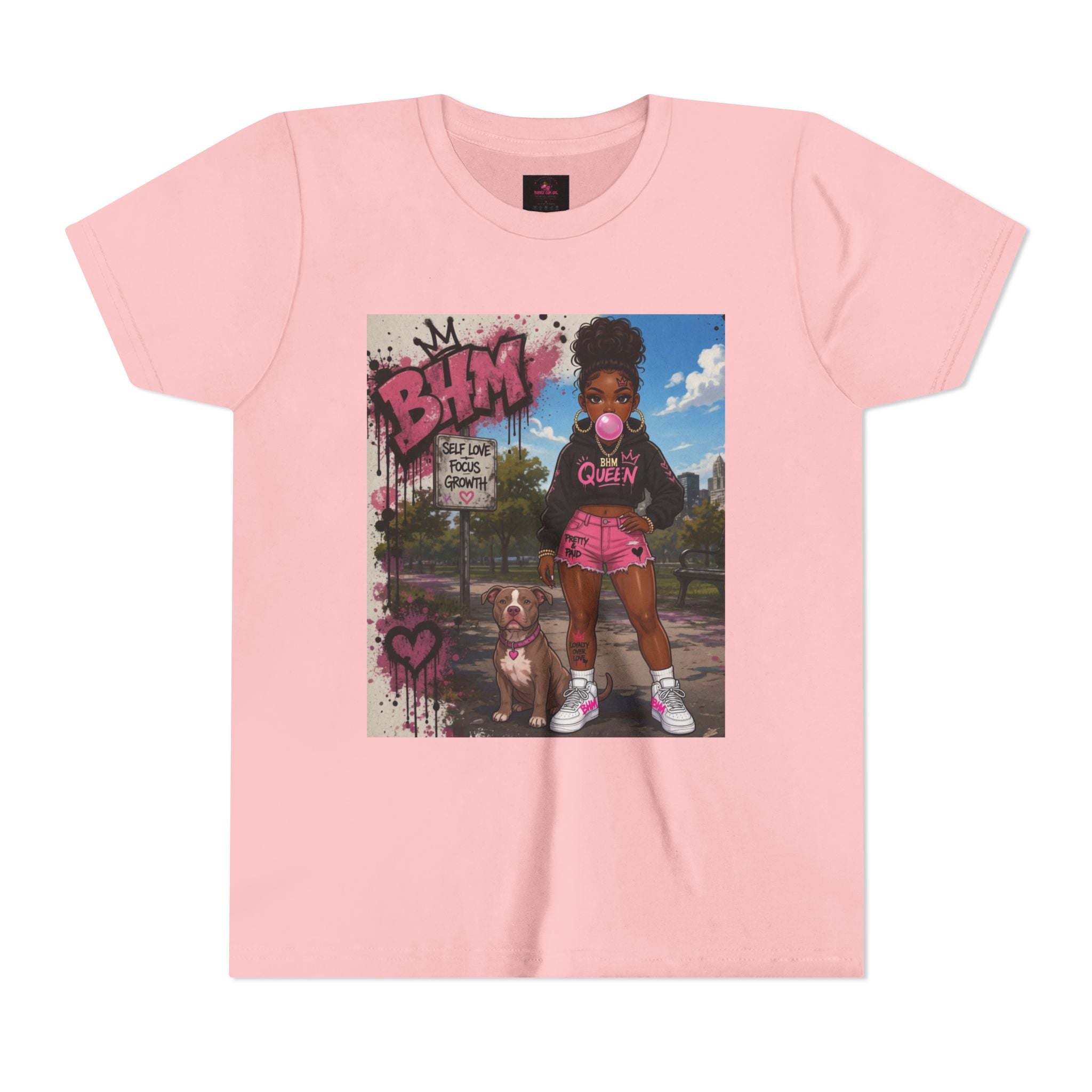 The Bubble Gum Girl Youth Tee