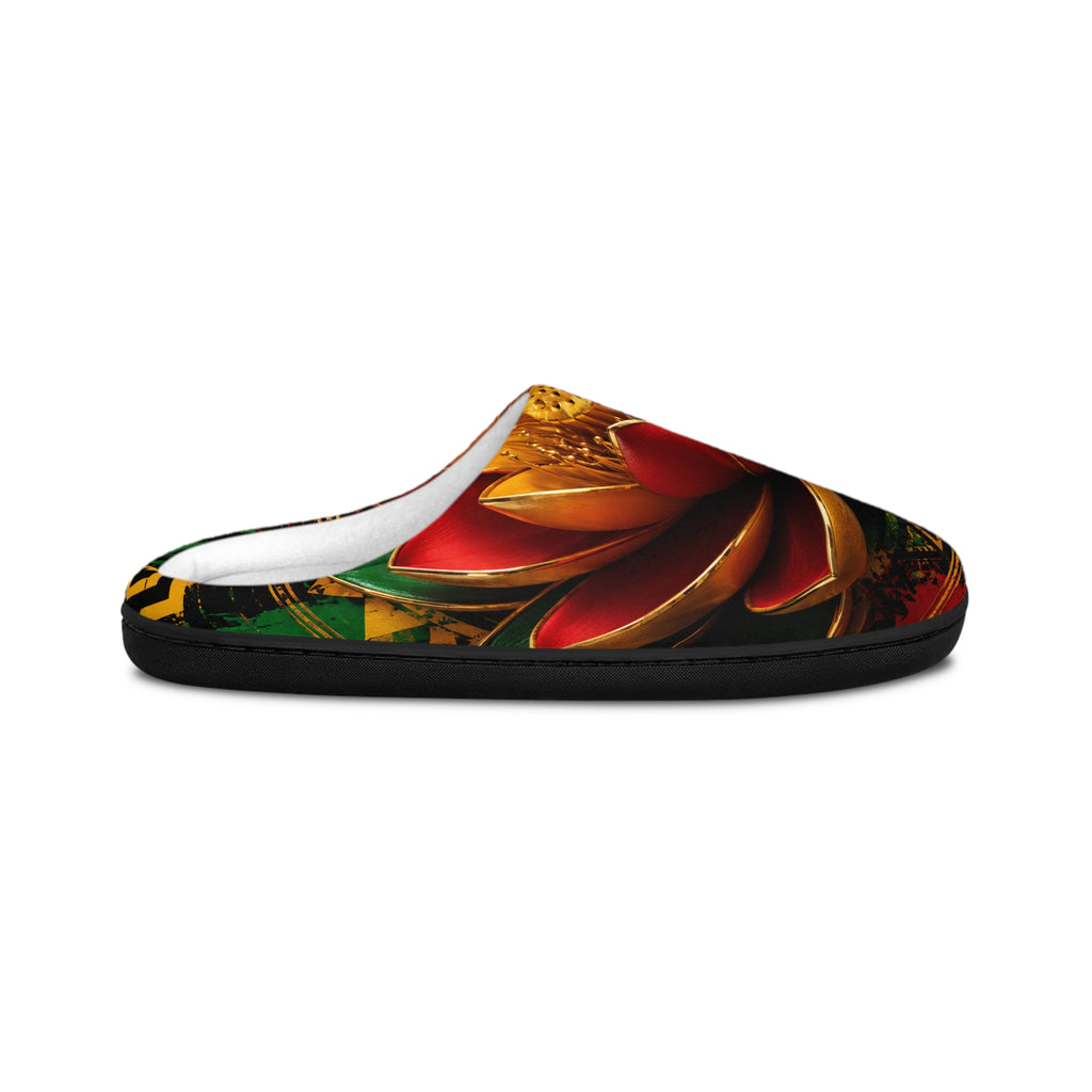 Men's Black and Healing BHM Indoor Slippers