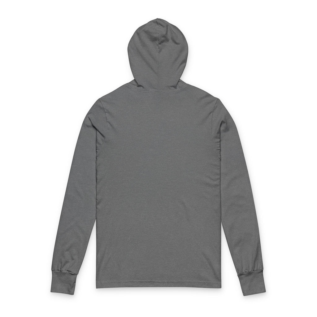 Black and Healing Merch Unisex Hooded Long Sleeve Tee