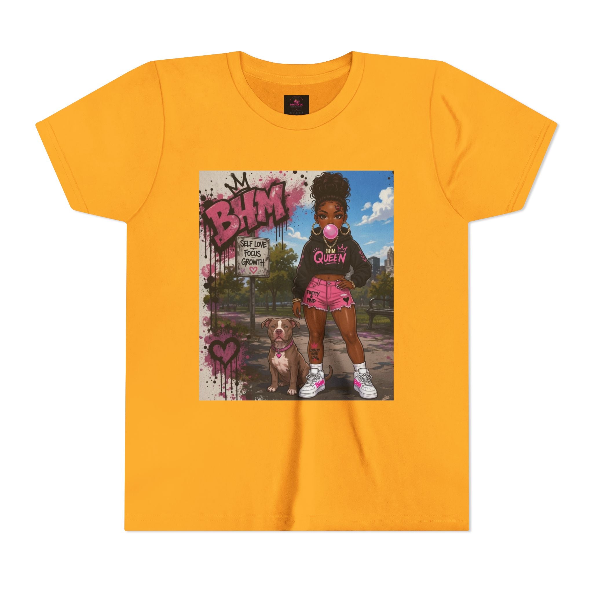 The Bubble Gum Girl Youth Tee