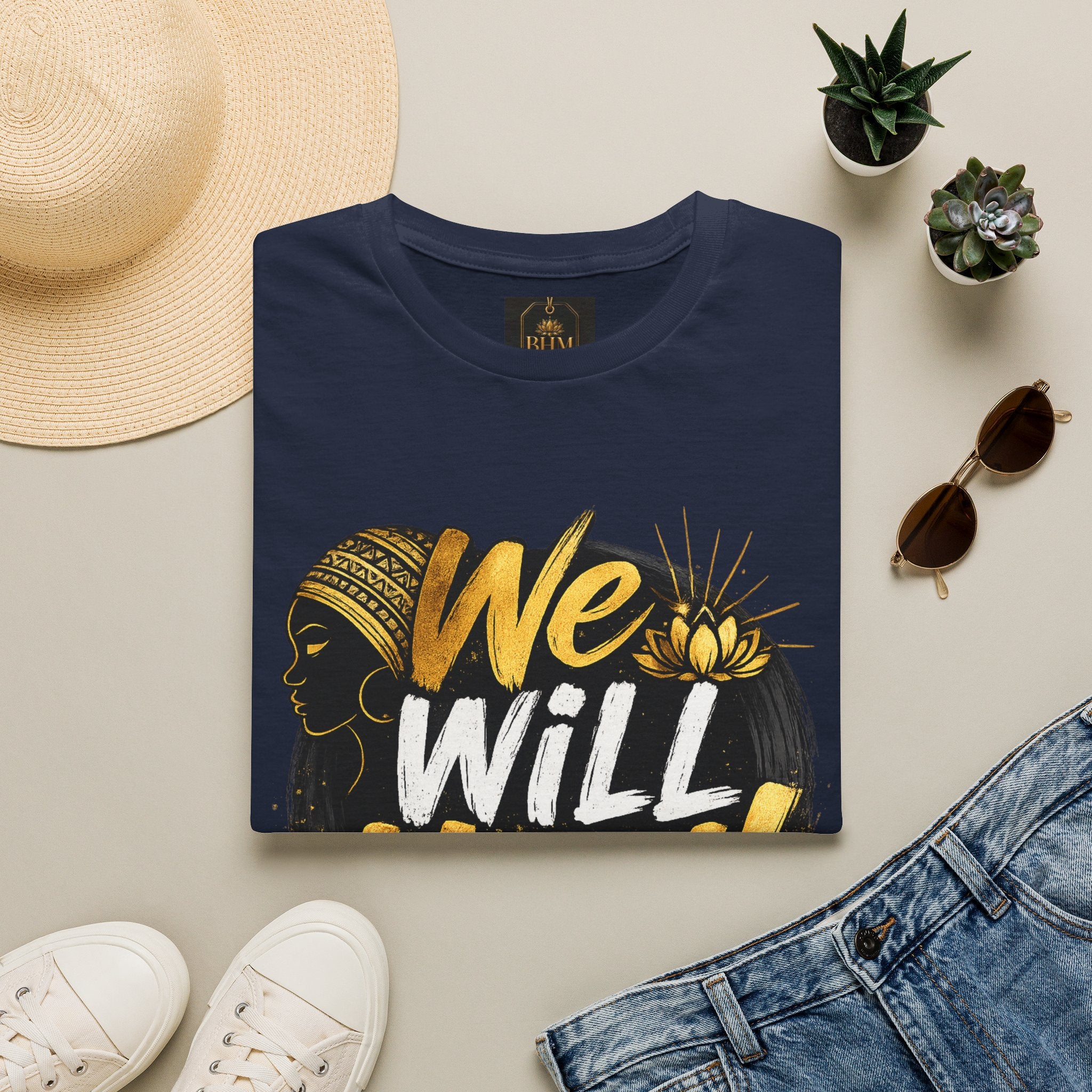 BHM We Will Heal Unisex Softstyle T-Shirt