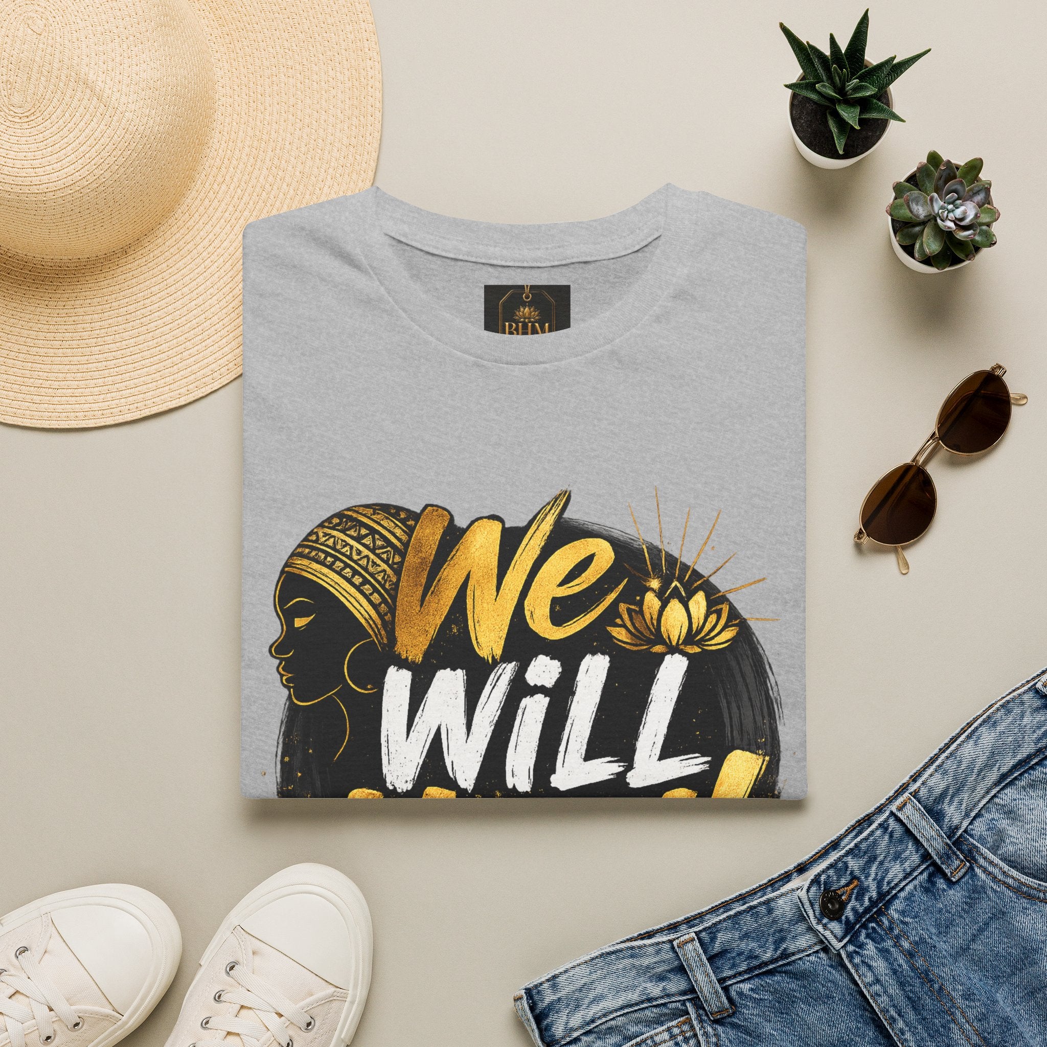 BHM We Will Heal Unisex Softstyle T-Shirt