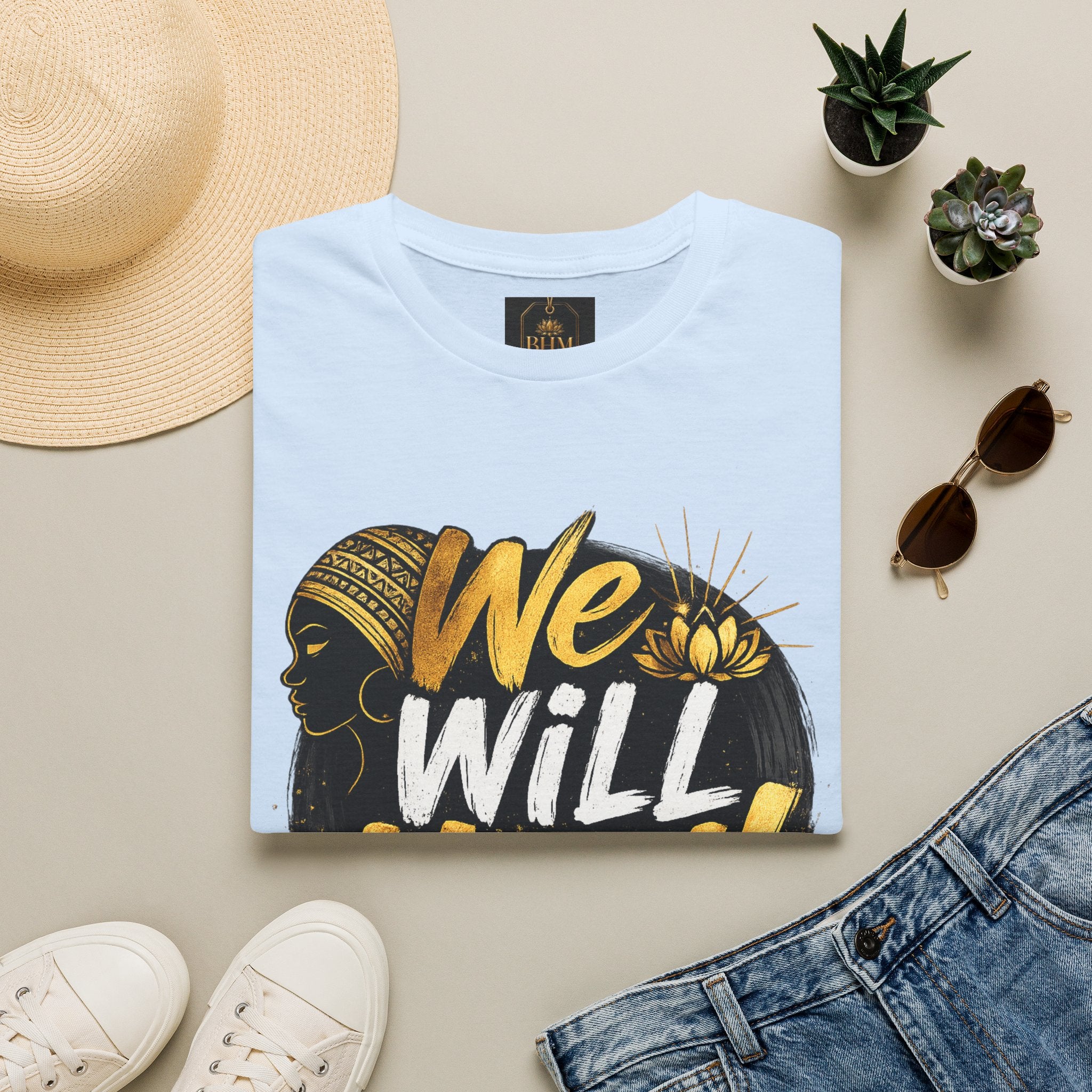 BHM We Will Heal Unisex Softstyle T-Shirt
