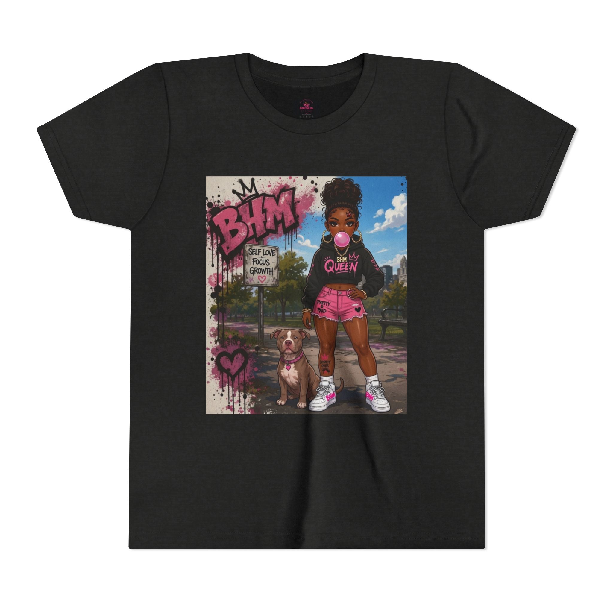 The Bubble Gum Girl Youth Tee
