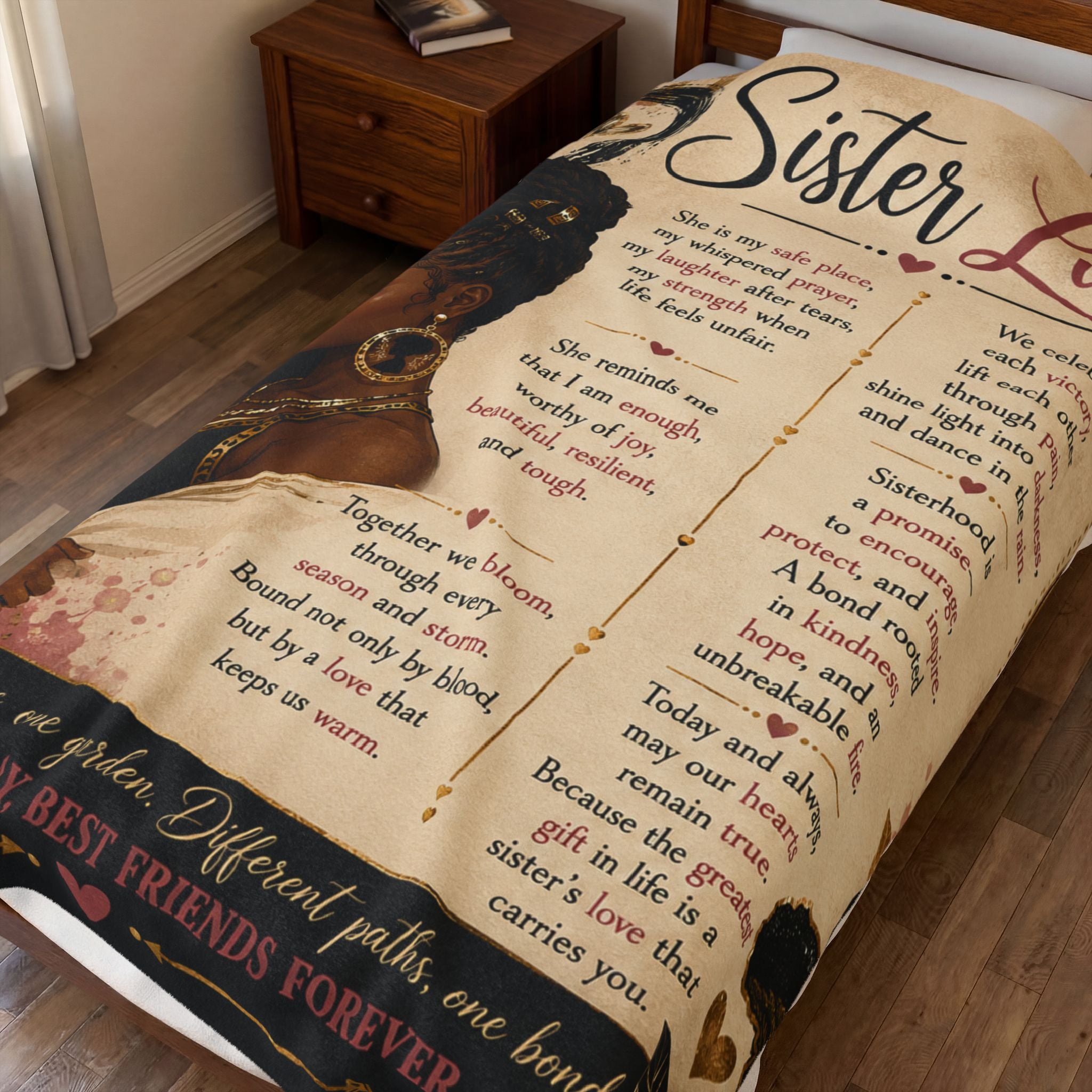 Sister Love Blanket Collection