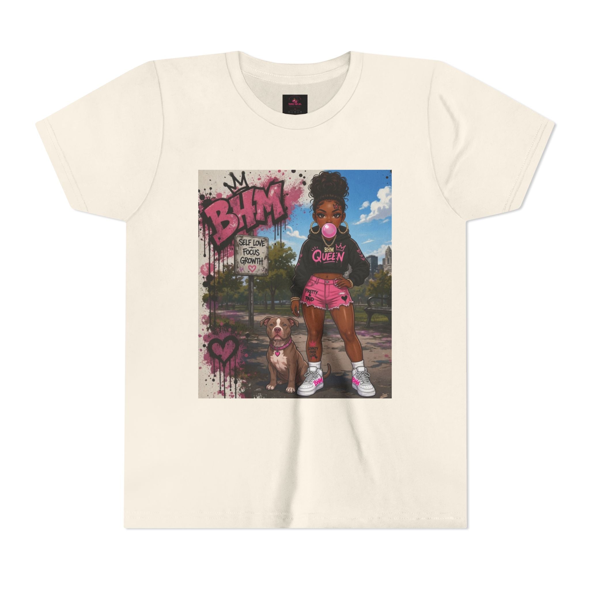 The Bubble Gum Girl Youth Tee