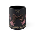 Pinky Promise Collection Colorful Accent Mugs, 11oz