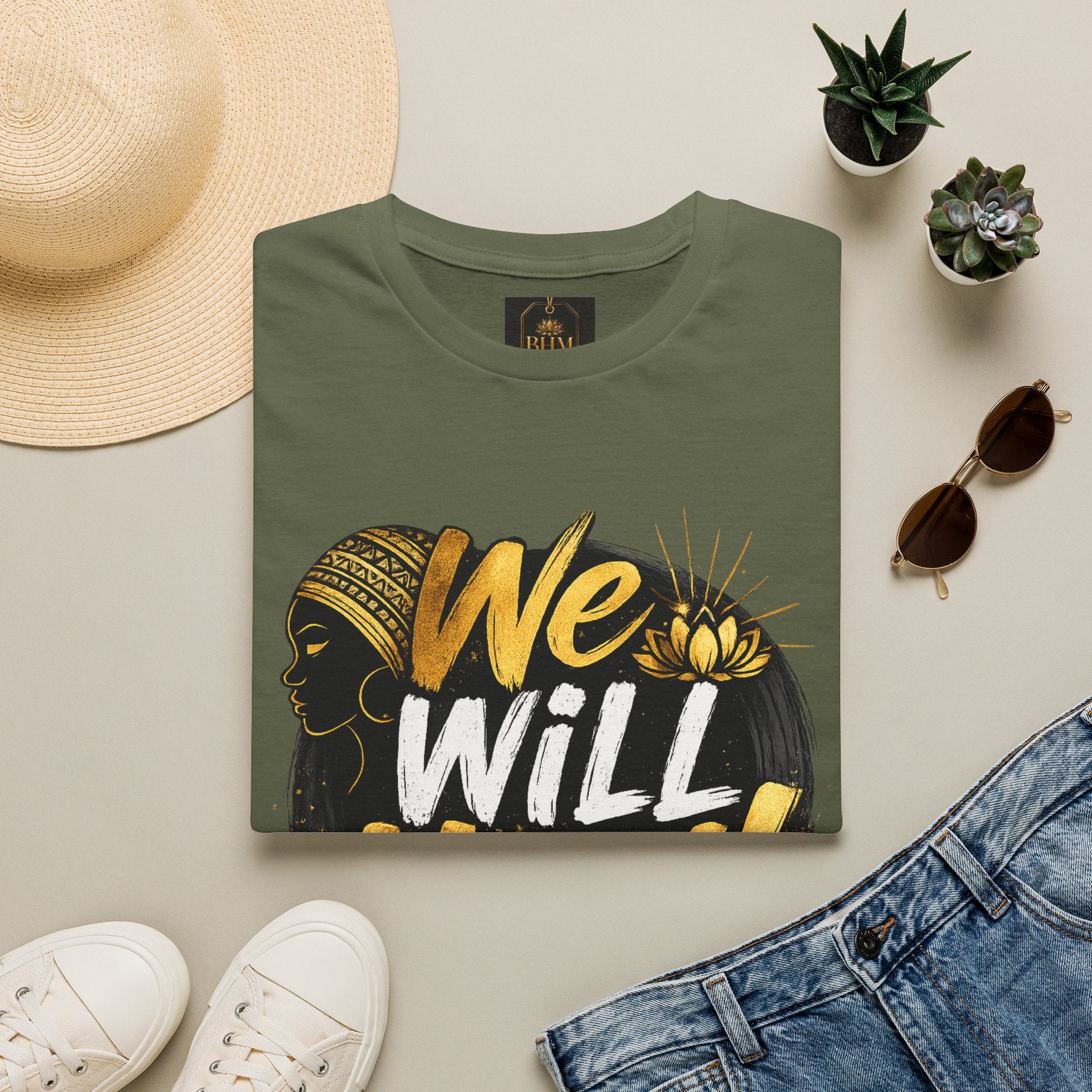 BHM We Will Heal Unisex Softstyle T-Shirt