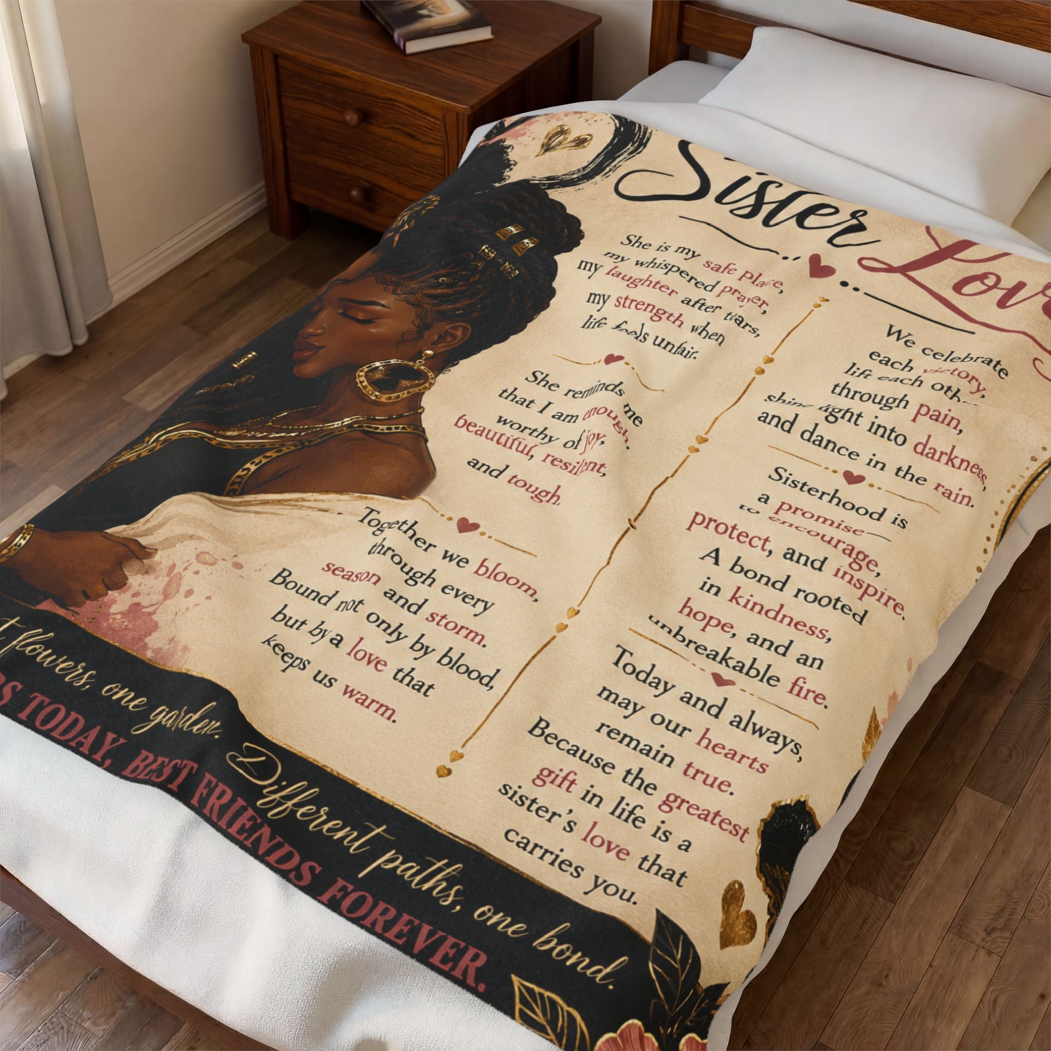 Sister Love Blanket Collection