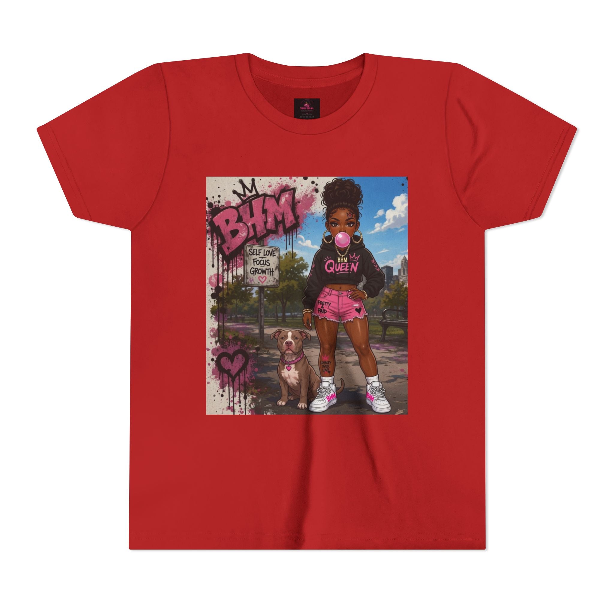 The Bubble Gum Girl Youth Tee