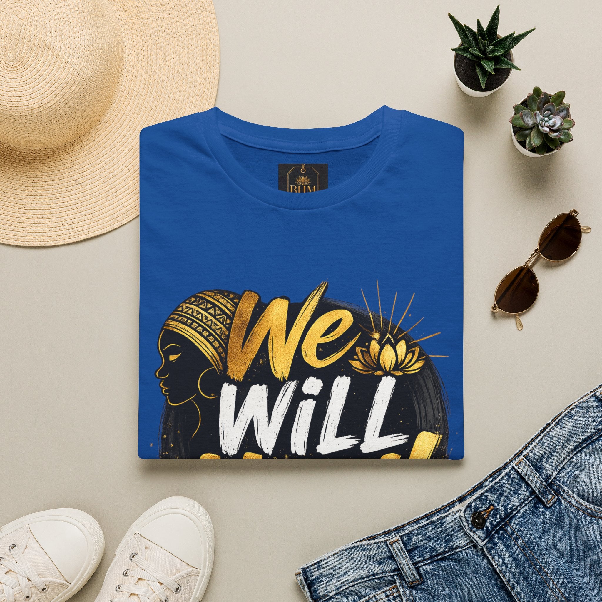BHM We Will Heal Unisex Softstyle T-Shirt