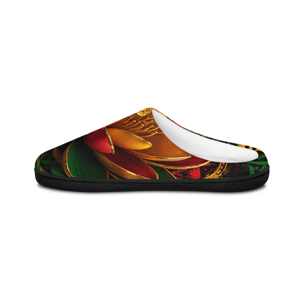 Men's Black and Healing BHM Indoor Slippers