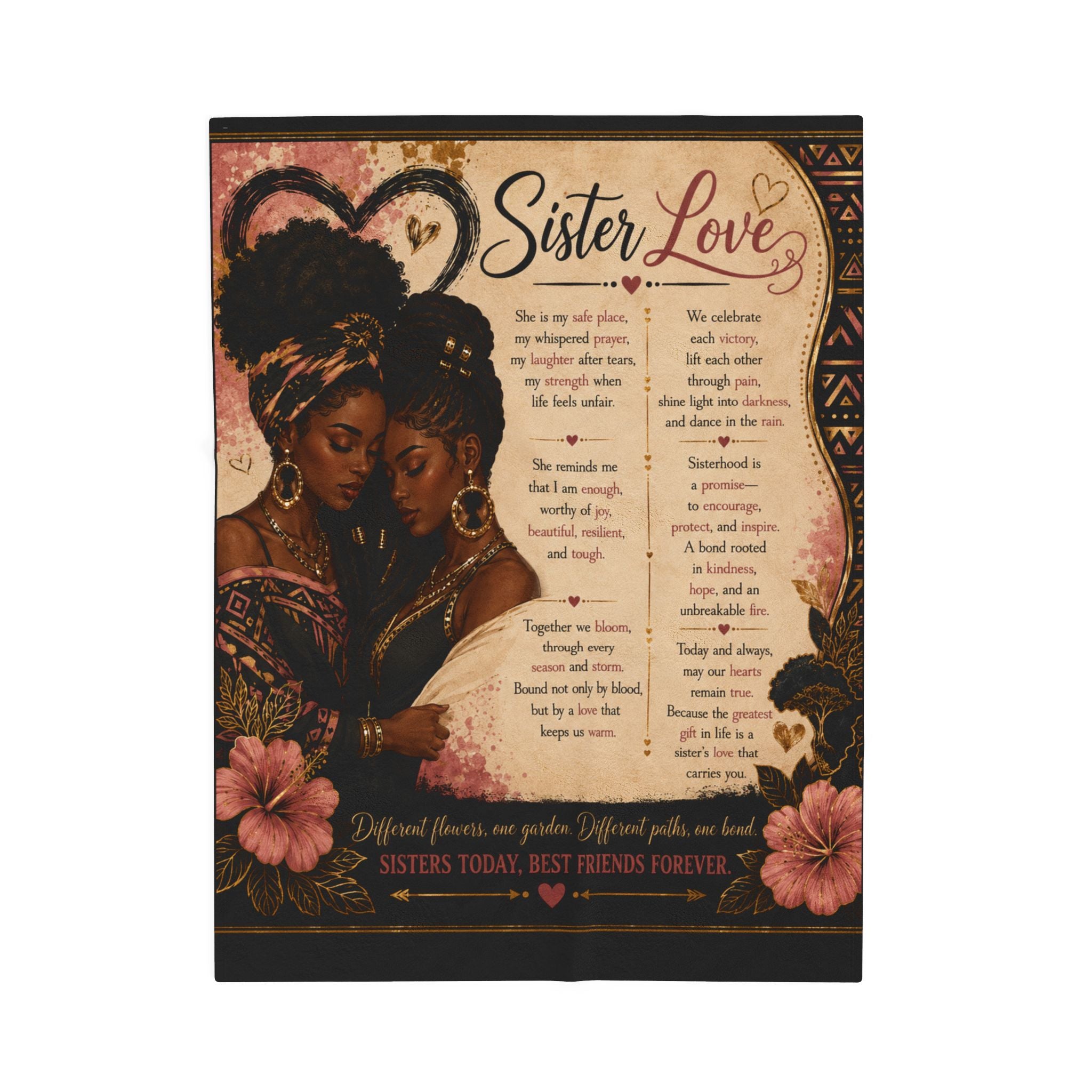 Sister Love Blanket Collection