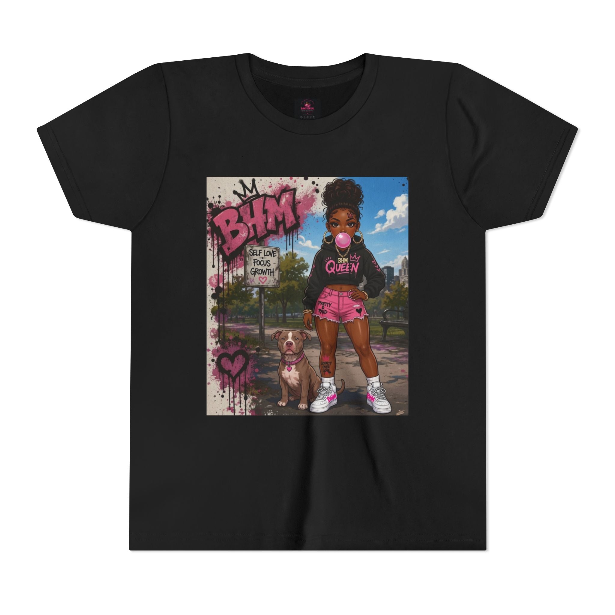 The Bubble Gum Girl Youth Tee