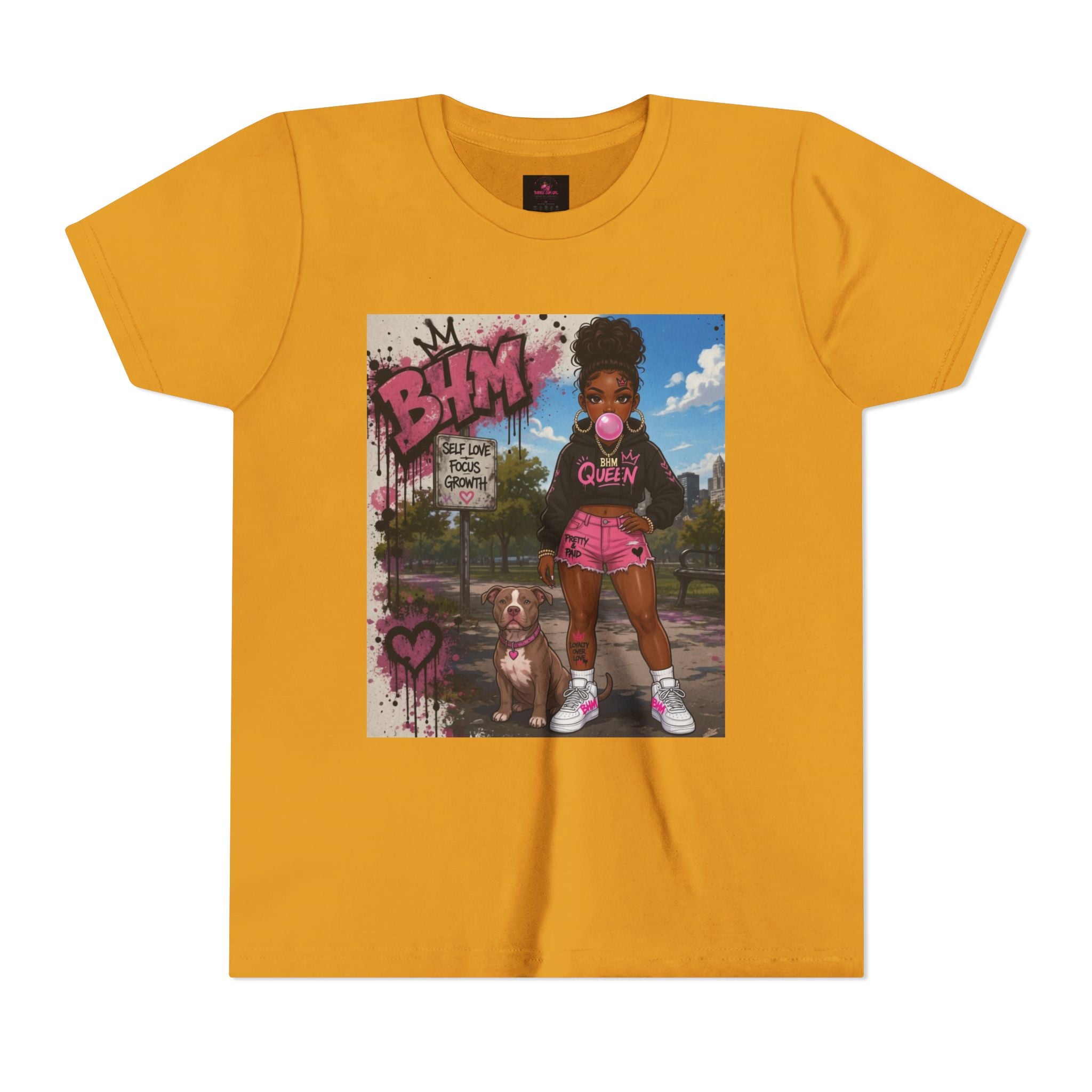 The Bubble Gum Girl Youth Tee