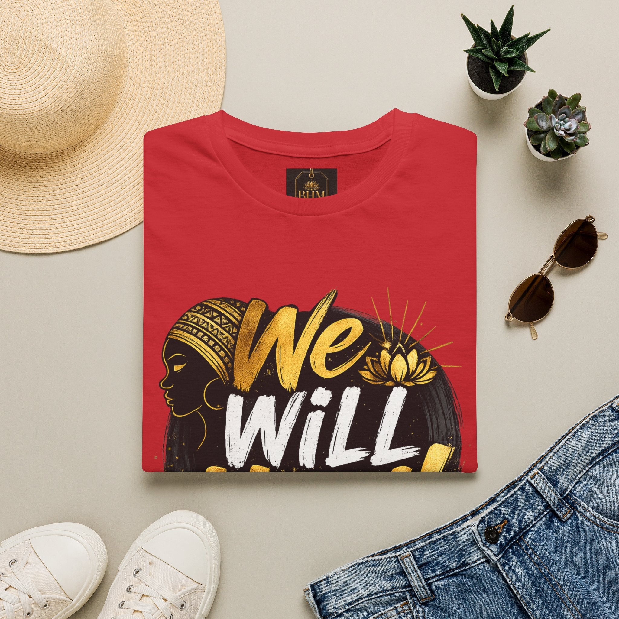 BHM We Will Heal Unisex Softstyle T-Shirt