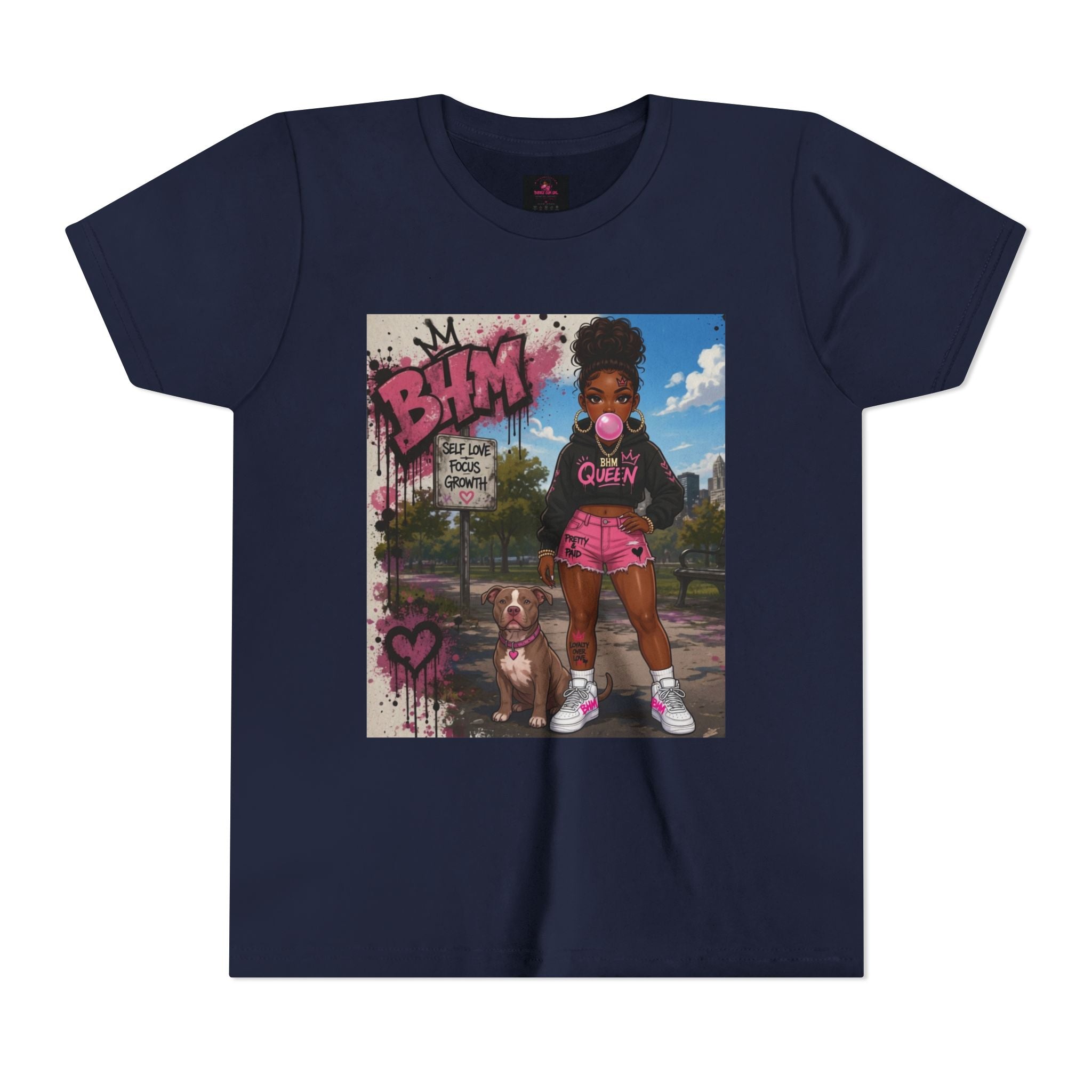 The Bubble Gum Girl Youth Tee