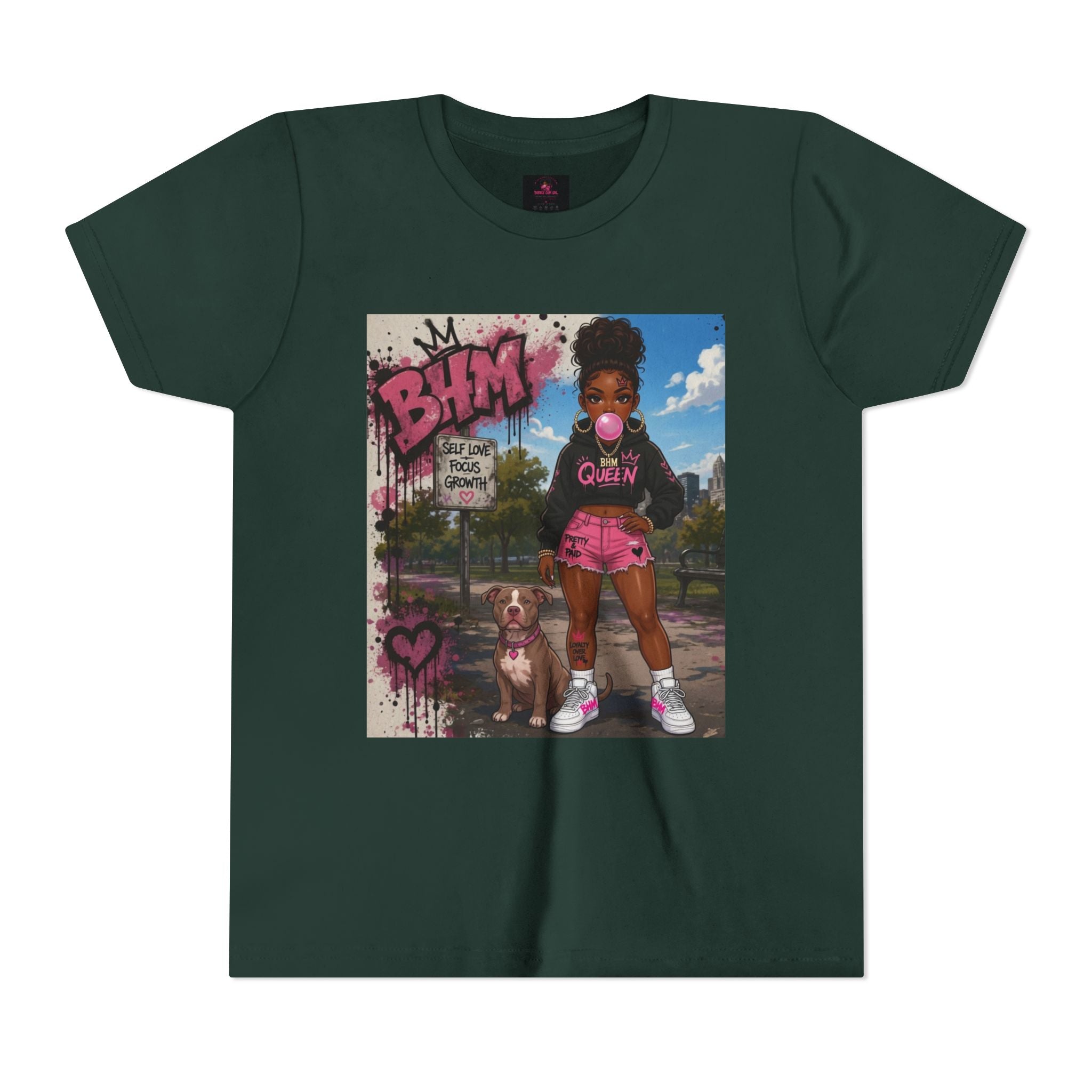 The Bubble Gum Girl Youth Tee